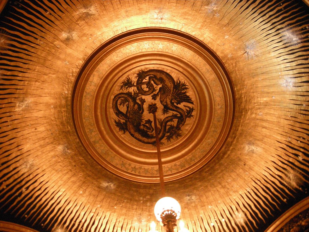 Paris Opera 10 Rotunda of the Sun Ceiling Rotonde du Soleil 